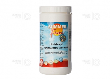 рН-Минус гранулы 1,5 кг Summer Fun  - Химия для бассейна